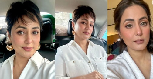 Hina Khan's life is about to change, smile returned on the face of the 36 year old actress, showed the marks of chemotherapy