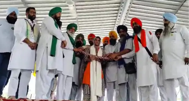 200 days of farmers movement, Vinesh Phogat lashed out at the government at Shambhu border, also gave statement on contesting elections