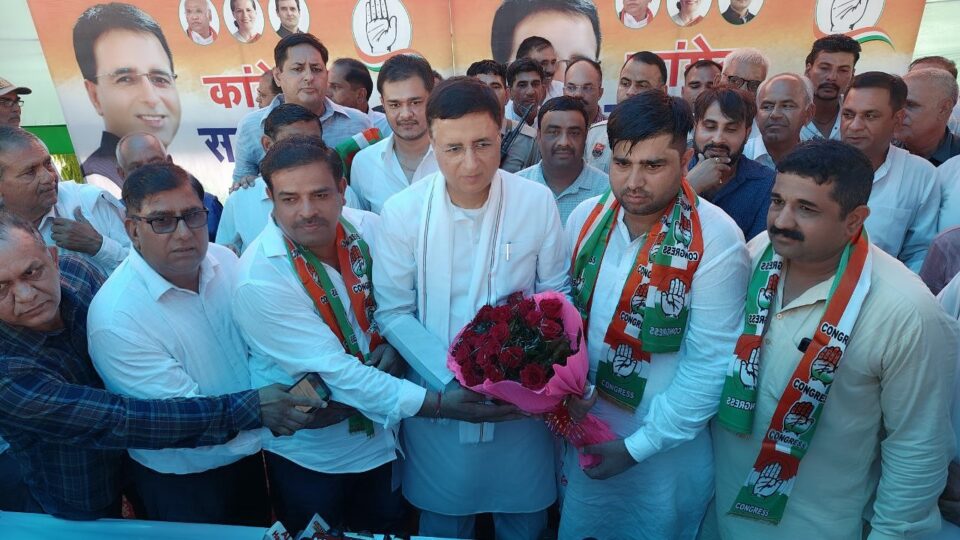 Randeep Surjewala again defeated BJP in Kaithal, hundreds of families from 36 communities supported Randeep Surjewala.