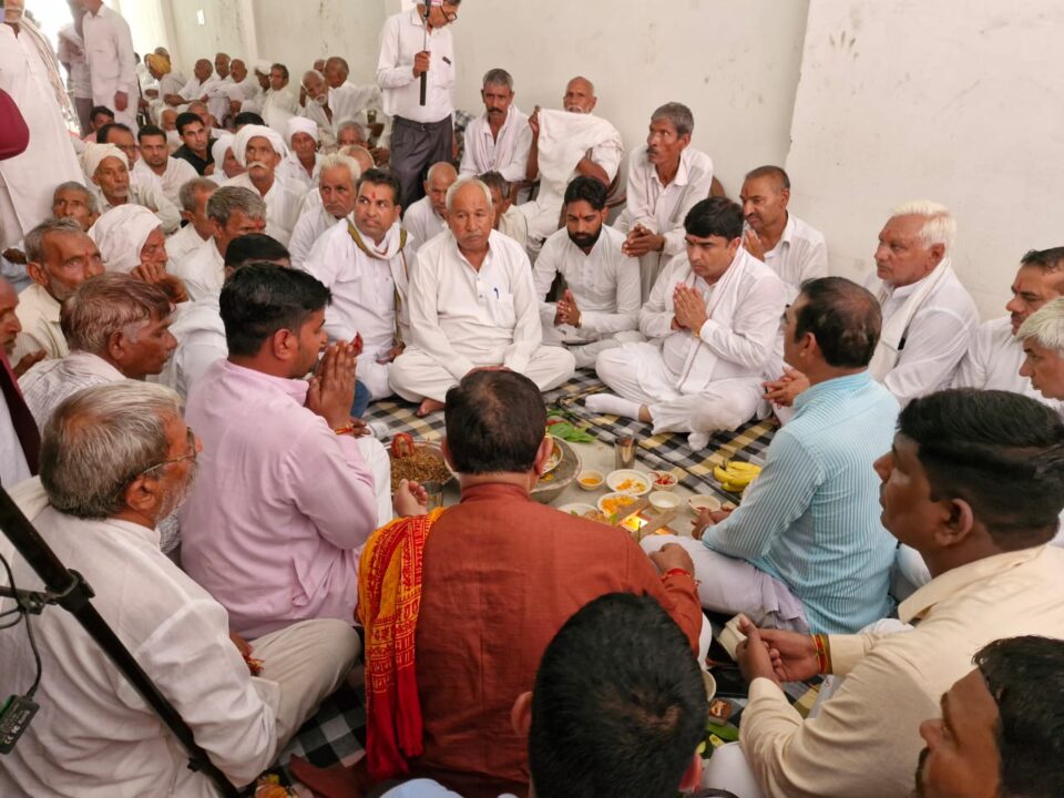 Independent candidate Satbir Bhana inaugurated the office in Dhand, got the support of 36 fraternities in Dhand, thousands of people walked along with the steps of Satbir Bhana in the padyatra.