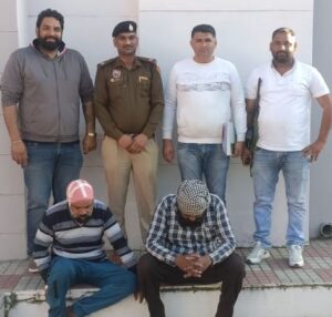 पुलिस गिरफ्त में दोनों आरोपी